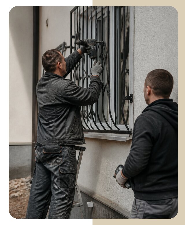 Установка наружных решеток в Кызыле от 5082 р. | Дверной